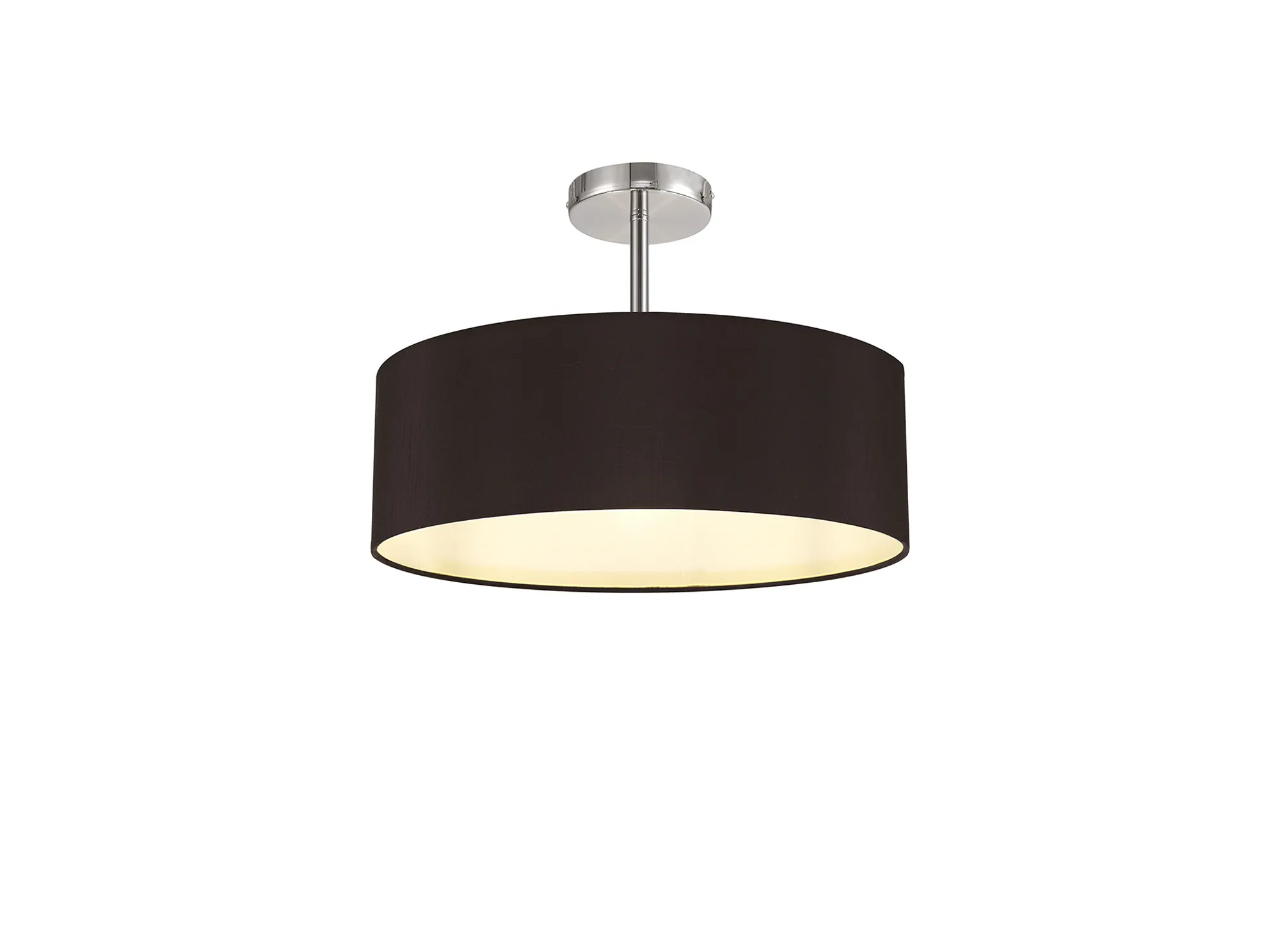 Baymont CH BL Ceiling Lights Deco Semi Flush Fittings